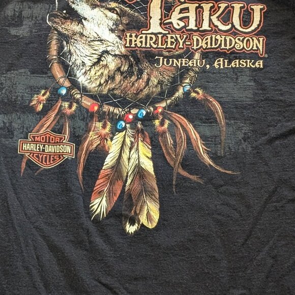 Harley Davidson Taku Juneau, Alaska Long Sleeve T-Shirt Size - XL - Picture 2 of 7